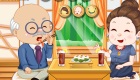 Juego de vestir para comer sushi 