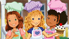 Las chicas hacen magdalenas