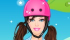 Juego de chica patinadora