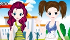 Juego de vestir a gemelas