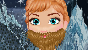 La barba de Anna Frozen