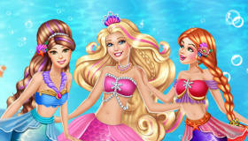 Barbie sirena coronación
