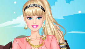 Vestir a Barbie en la escuela