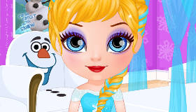 Barbie Baby peinados de Frozen