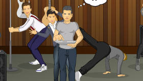 One Direction bailando a lo loco