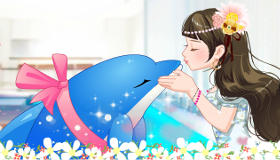 Besos de delfín