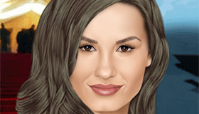 Maquilla a Demi Lovato