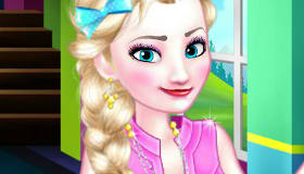 Elsa en la escuela de Frozen