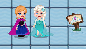 Elsa en el laberinto de hielo