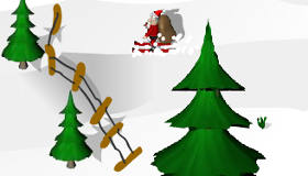 Papá Noel esquí