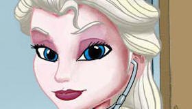 Elsa de Frozen doctora