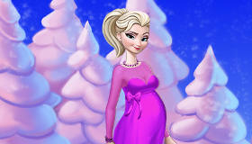 Vestir a Elsa embarazada