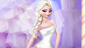 Elsa Frozen prepara su boda
