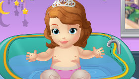 Princesa Sofía cuando era bebé