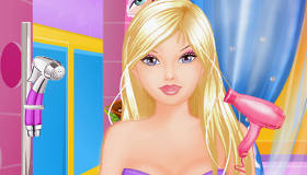 Sesión de spa para Barbie