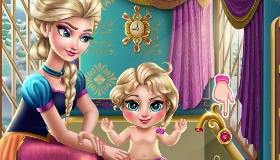 Elsa y su bebé