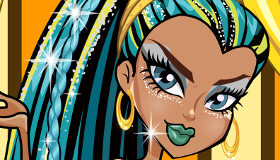 Juego de Maquilla a Nefera de Nile de Monster High gratis - Juegos Xa Chicas