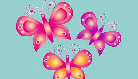 Colorear mariposas