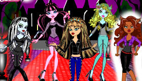 Juego de Monster High vestir a todas gratis - Juegos Xa Chicas