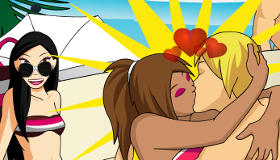 Juego de besos en la playa gratis - Juegos Xa Chicas