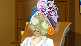 Juego de vestir de spa