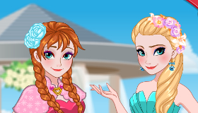 Elsa y Anna damas de honor